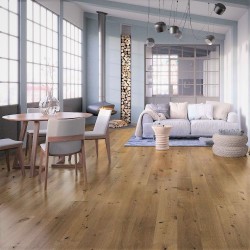 Однополосная паркетная доска Barlinek Дуб Still темно-медовый