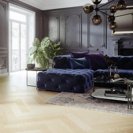 Паркетная доска Barlinek Французская Ёлка Ясень Moonlight Piccolo Herringbone