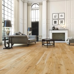 Однополосная паркетная доска Barlinek Дуб Cheer светло натуральный