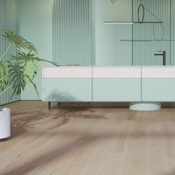 Однополосная паркетная доска Barlinek Дуб Tartufo Bianco Grande светлый