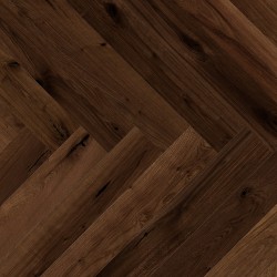 Паркетная доска Barlinek Классическая Ёлка Дуб Trapani Piccolo Herringbone коричневый