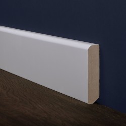 Плинтус MDF крашеный белый / цвет RAL / NCS, 60х10х2800 мм