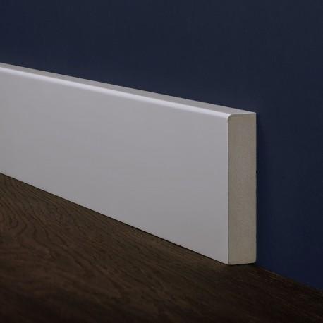 Плинтус MDF крашеный белый / цвет RAL / NCS, 80х10х2800 мм