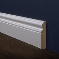 Плинтус MDF крашеный белый / цвет RAL / NCS, 100х16х2800 мм