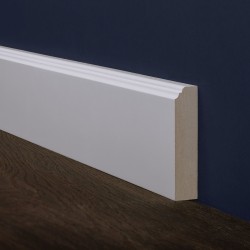 Плинтус MDF крашеный белый / цвет RAL / NCS, 140х16х2800 мм