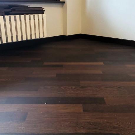 Двухполосна паркетная доска Венге, масло