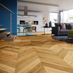 Паркетная доска Barlinek Французская Ёлка Дуб Freshy Piccolo Chevron фото, купить в Киеве недорого