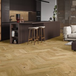 Паркетная доска Barlinek Классическая Ёлка Дуб Caramel Grande Herringbone фото, купить в Киеве