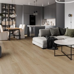 Вінілова SPC LVT підлога Barlinek Flax Oak, 34 клас (без підкладки)