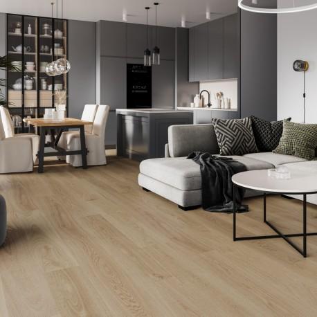 Виниловый SPC LVT пол Barlinek Flax Oak, 34 класс (без подложки)