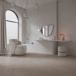 Виниловый SPC пол ёлочка Barlinek Silk Oak, 34 класс (с подложкой)