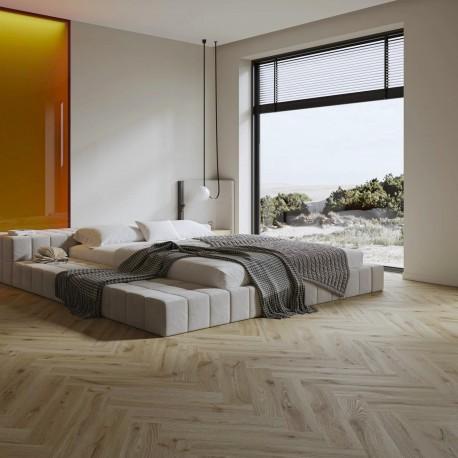 Вінілова SPC LVT підлога ялинка Barlinek Desert Oak, 34 клас (з підкладкою)