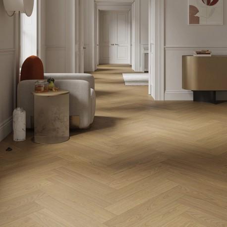 Вінілова SPC підлога ялинка Barlinek Antic Oak, 34 клас (без підкладки)