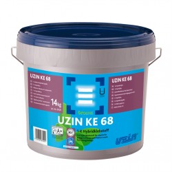 Однокомпонентний гібридний клей для паркету та SPC вінілу Uzin KE 68, 8,5 кг