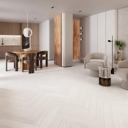 SPC пол Barlinek ёлочка Дуб Olivia, 33 класс (с подложкой)