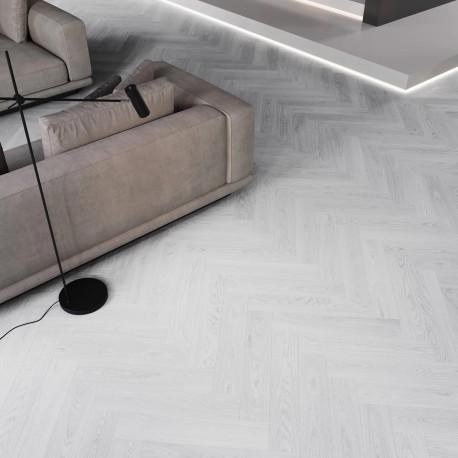 Виниловый SPC пол ёлочка Barlinek Diamond Oak, 34 класс (с подложкой)