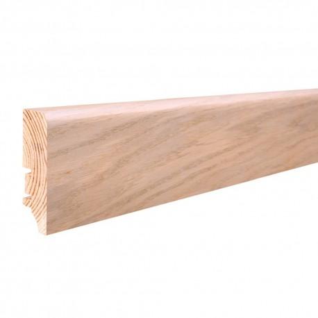 Плінтус напольний Дуб EVANA-ESSENZA, вибілений, лак, 60х15,5х2200 мм