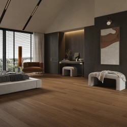 Водостойкая гибридная паркетная доска Barlinek Дуб REVONA